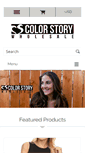 Mobile Screenshot of colorstoryclothing.com